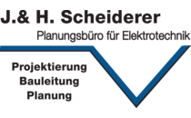 Logo J. & H. Scheiderer Planungsbüro für Elektrotechnik Schwabach