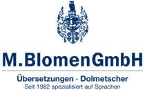 Logo M. Blomen GmbH Krefeld