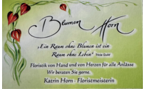 Logo Blumen Horn Wurzen