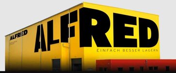 Bild 1 Einfach Alfred - Containerlagerung in Stahnsdorf