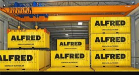 Bild 3 Einfach Alfred - Containerlagerung in Stahnsdorf