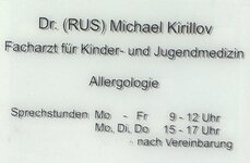 Bild 1 Facharzt für Kinder- und Jugendmedizin Allergologie - Praxis Dr. (RUS) Kirillov in Krefeld