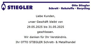 Bild 4 OTTO STIEGLER Schrott- & Metallhandel Inh. H.Gerbl e.Kfr. in Lichtenstein