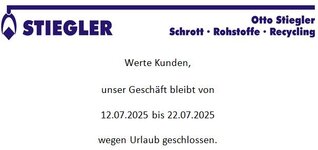 Bild 3 OTTO STIEGLER Schrott- & Metallhandel Inh. H.Gerbl e.Kfr. in Lichtenstein