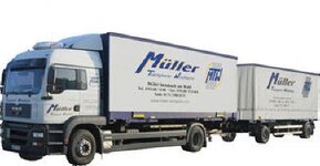 Bild 1 Müller Transporte Windheim in Steinbach a.Wald