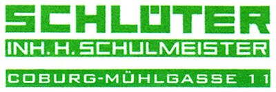 Bild 1 Schlüter Inh. H. Schulmeister in Coburg