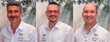 Bild 5 Drs. Wolfgang Campe, Hubert Faltermeier,Thomas Wierer Gemeinschaftspraxis in Kelheim