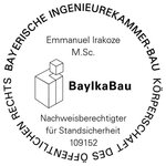 Bild 1 Emmanuel Irakoze, Bauingenieur - Tragwerksplaung in Erlangen