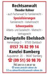 Bild 1 Theodor Rahner Rechtsanwalt Familienrecht - Verkehrsrecht in Bamberg