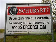 Bild 1 Schubart Bauunternehmung Baustoffe GmbH in Ergersheim