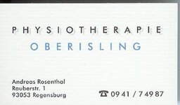 Bild 1 Rosenthal in Regensburg