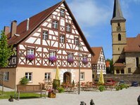 Bild 1 Goldener Stern in Schnaittach