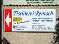 Bild 1 Tischlerei Steffen Rentsch in Malschwitz