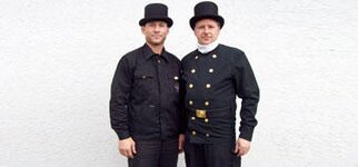 Bild 1 Schornsteinfegermeister Falk Reinhold in Thalheim