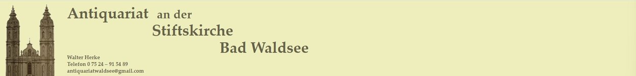 Bild 3 Antiquariat an der Stiftskirche in Bad Waldsee