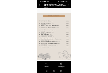 Eigentümer Bilder Ristorante Pizzeria Capri Hof