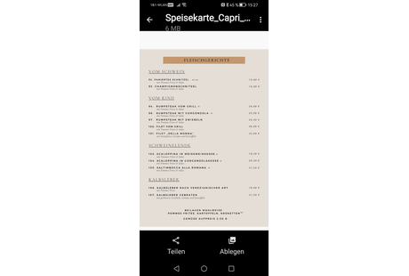 Eigentümer Bilder Ristorante Pizzeria Capri Hof