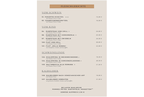 Bildergallerie Ristorante Pizzeria Capri Hof