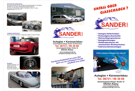 Eigentümer Bilder Sander GmbH Autoglas + Karosseriebau Alzey