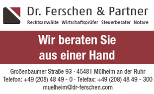 Dr. Ferschen GmbH Wirtschaftsprüfungsgesellschaft Steuerberatungsgesellschaft in Mülheim an der Ruhr - Logo