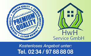 Haushaltsauflösungen, Wohnungsauflösungen u. Entrümpelungen HWH Service GmbH in Witten - Logo