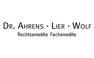 Dr. Ahrens - Lier - Wolf Rechtsanwälte-Notare-Fachanwälte in Dortmund - Logo