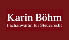 Kundenlogo von Böhm Karin Rechtsanwältin - Steuerberatung