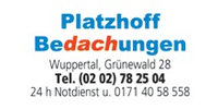 Kundenlogo Abdichtung Bedachung Platzhoff GmbH