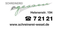 Kundenlogo Tischlerei Gesson Gerald