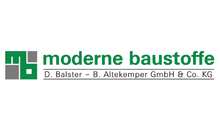 Kundenlogo von moderne baustoffe D. Balster - B. Altekemper GmbH & Co. KG