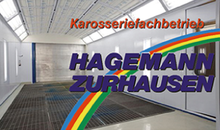 Kundenlogo von Lackierfachbetrieb und Karosseriebetrieb Hagemann Zurhausen GmbH