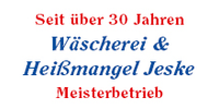 Kundenlogo Wäscherei und Heißmangel Jeske