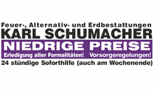 Kundenlogo von Bestattungen Schumacher Karl
