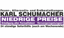 Kundenlogo von Beerdigung Schumacher Karl