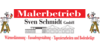 Kundenlogo von Malerbetrieb Sven Schmidt GmbH