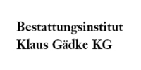 Kundenlogo Bestattungsinstitut Klaus Gädke