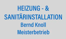 Kundenlogo von Heizung- u. Sanitärinstallation Knoll