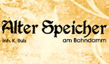 Kundenlogo von Alter Speicher am Bahndamm