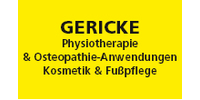 Kundenlogo Physiotherapie & Osteopathie-Anwendungen Gericke