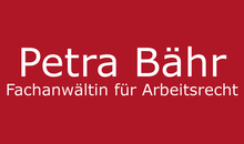 Kundenlogo von Anwältin Bähr, Petra - auch Fachanwältin für Arbeitsrecht