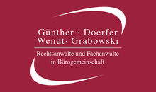 Kundenlogo von Doerfer, Günther, Wendt, Garbowski Rechtsanwälte in Bürogemeinschaft