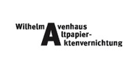 Kundenlogo Avenhaus Wilhelm Altpapier- u. Aktenvernichtung