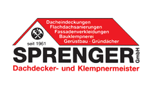 Kundenlogo von Sprenger GmbH Dachdeckermeister