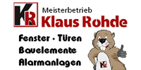 Kundenlogo Rohde Klaus Inh. Stephan Rohde Fenster Türen Bauelemente