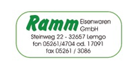 Kundenlogo Glaserei Ramm Eisenwaren GmbH