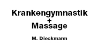 Kundenlogo Krankengymnastik + Massage Dieckmann M.