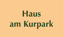 Kundenlogo von Haus am Kurpark