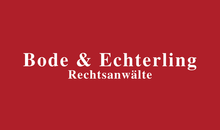 Kundenlogo von Bode & Echterling Rechtsanwälte