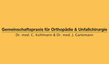 Kundenlogo von Gemeinschaftspraxis für Orthopädie und Unfallchirurgie Kuhlmann und Gartemann