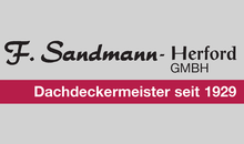 Kundenlogo von F. Sandmann GmbH Dachdeckermeister